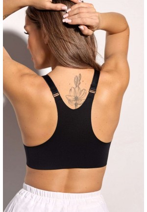 Бюстгальтер черный со спинкой борцовкой для беременных и кормящих мам (нов) Бюстгальтер черный со спинкой борцовкой для беременных и кормящих мам (нов)