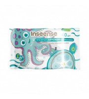 Влажная детская туалетная бумага Inseense, 40шт