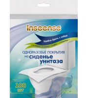 Покрытие гигиеническое одноразовое Inseense на сиденье унитаза, 10шт