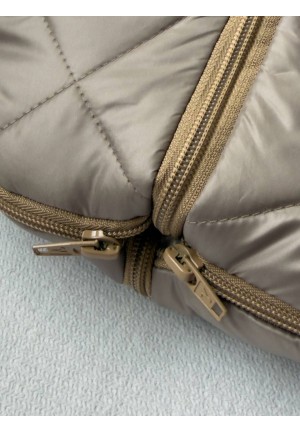 Детский комбинезон-трансформер на овчине какао «Прелесть» 