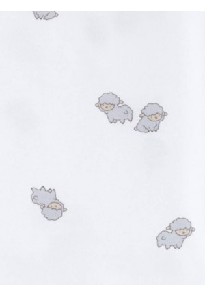 Чепчик Ягнята с завязками (р.56) CHZ-017