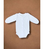 Боди белый для новорожденного (BD-003)
