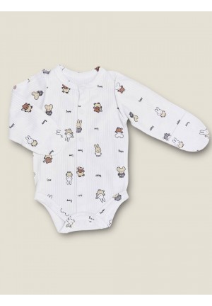 Боди лапша bunny для новорожденного (BD-012) Боди лапша bunny для новорожденного (BD-012)