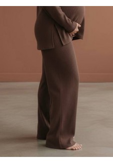 Брюки трикотажные шоколад для беременных (В-220)..