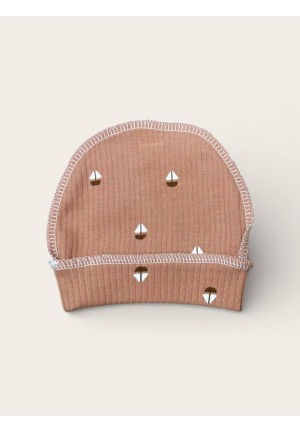 Чепчик лапша шоколад кораблики (р.56) CH-010