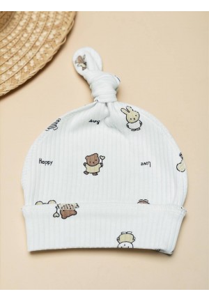 Чепчик лапша bunny с узелком CHU-011
