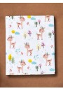 Пеленка фланелевая 90х110см Оленята (PF-001)