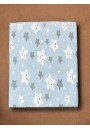 Пеленка фланелевая 90х120см Звездное небо (PF-007-бр)