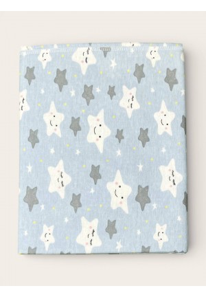 Пеленка фланелевая 90х120см Звездное небо (PF-007)