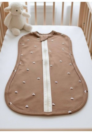 Пеленка-кокон лапша шоколад Кораблики (PK-010) Пеленка-кокон лапша шоколад Кораблики (PK-010)