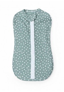 Пеленка-кокон мята капли (PK-011)..