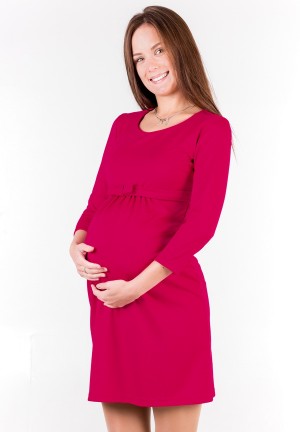 Платье "Моника" фуксия для беременных