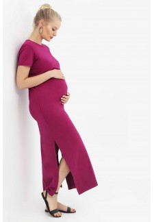 Платье-футболка орхидея для беременных и кормящих (3010)..